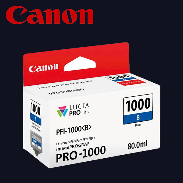 CANON Tinte PFI-1000(B) BLAU 80ml für iPF PRO-1000