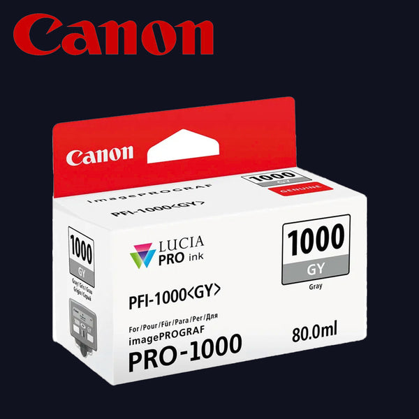 CANON Tinte PFI-1000(GY) GRAU 80ml für iPF PRO-1000