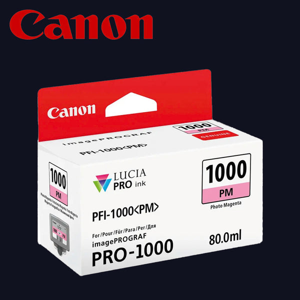 CANON Tinte PFI-1000(PM) PHOTOMAGENTA 80ml für iPF PRO-1000