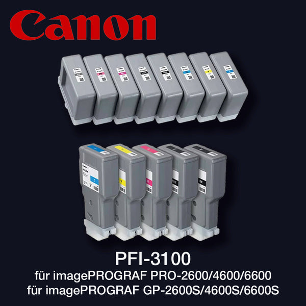 CANON Tinte Photo Cyan (PC) für iPF PRO-2600/4600/6600 & GP-2600S/4600S/6600S