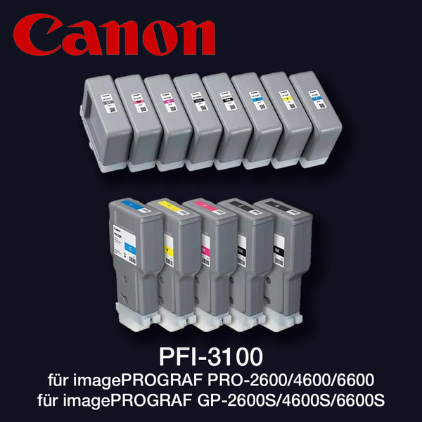 CANON Tinte SCHWARZ (PBK) für iPF PRO-2600/4600/6600 & GP-2600S/4600S/6600S