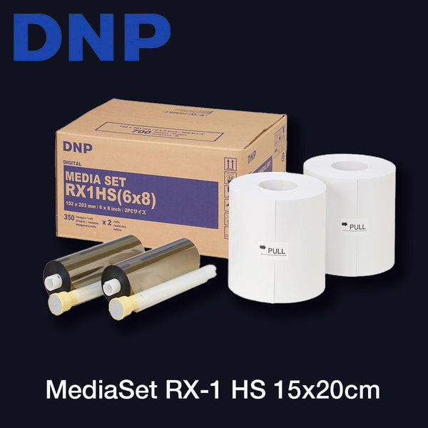 DNP Mediaset für DS-RX1 HS Drucker 15x20cm (6x8inch)