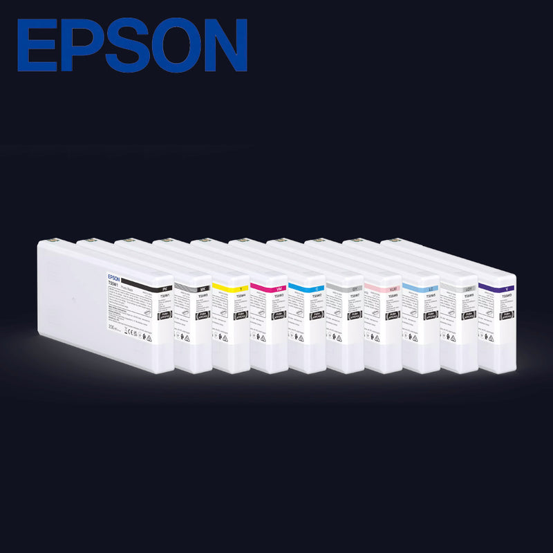 EPSON Tinte kompletter Satz 10 Farben à 200ml für SC-P5300 (T55W)