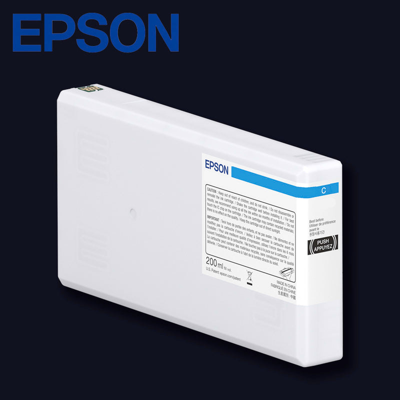 EPSON Tinte Cyan 200ml für SC-P5300 (T55W200)