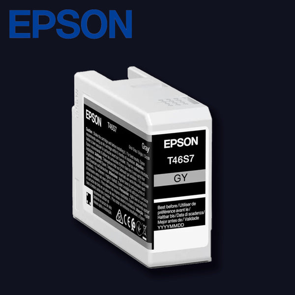 EPSON T46S7 Gray 25ml Tinte für SureColor SC-P700