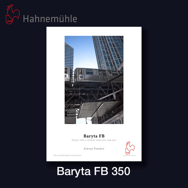 HAHNEMÜHLE Baryta FB 350 | A4 25 Blatt