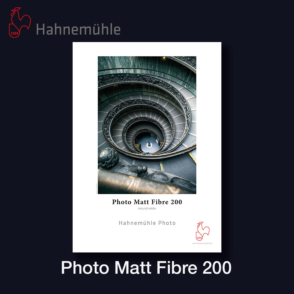 HAHNEMÜHLE Photo Matt Fibre 200 | 44" - 111,8cm x 30 m Rolle