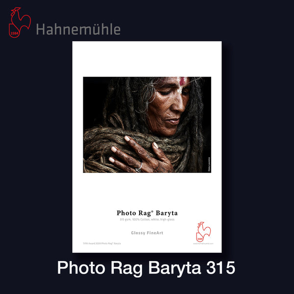 HAHNEMÜHLE Photo Rag Baryta 315 Photo Cards | 10x15cm 30 Blatt