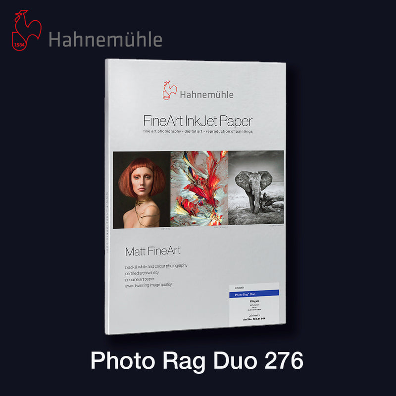 HAHNEMÜHLE Photo Rag Duo 276 | A2 25 Blatt