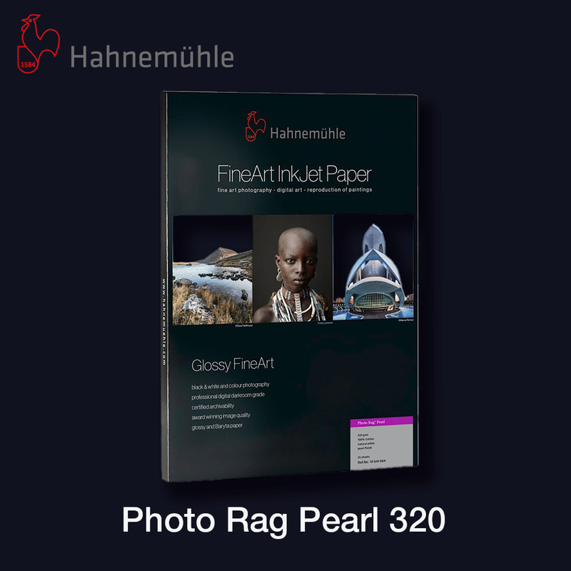 HAHNEMÜHLE Photo Rag Pearl 320 | A2 25 Blatt