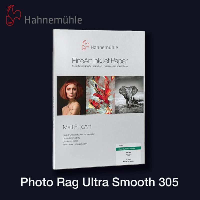 HAHNEMÜHLE Photo Rag Ultra Smooth 305 | A3 25 Blatt