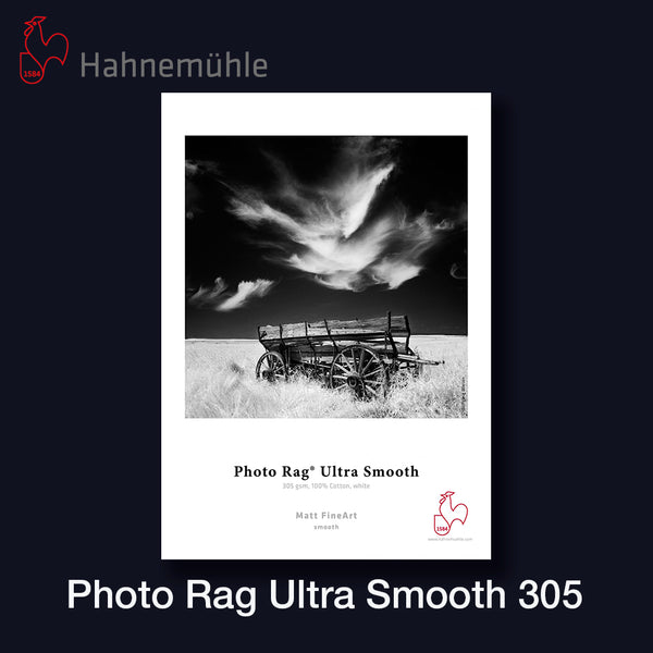 HAHNEMÜHLE Photo Rag Ultra Smooth 305 | 24" - 61,0cm x 12 m Rolle