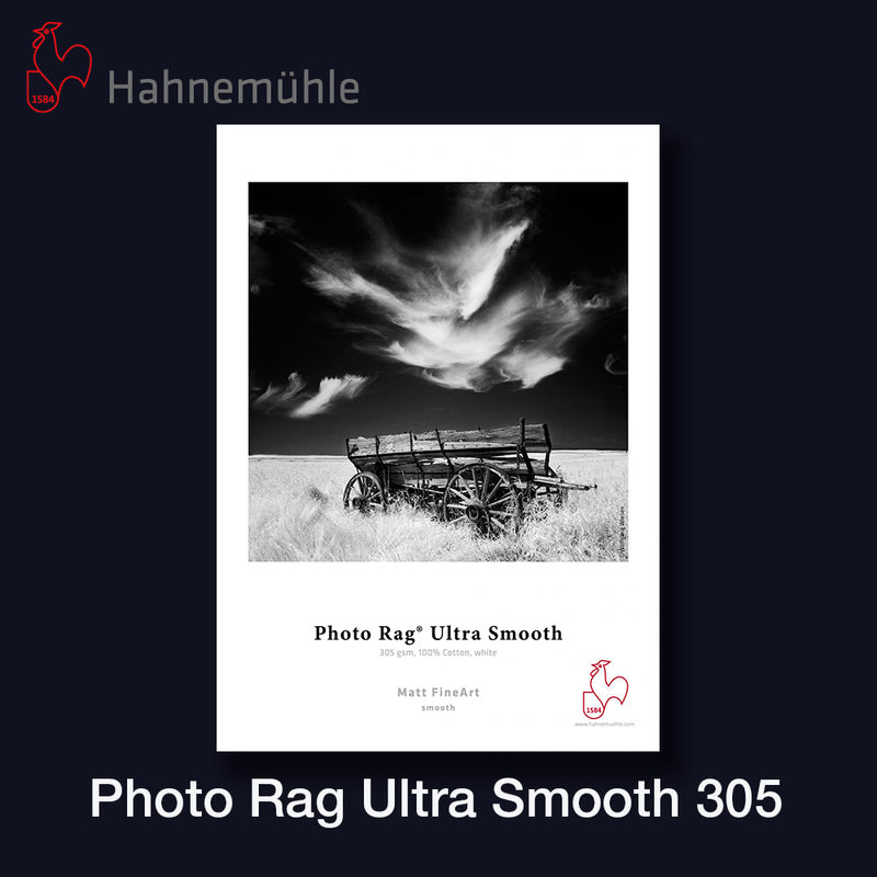 HAHNEMÜHLE Photo Rag Ultra Smooth 305 | 24" - 61,0cm x 12 m Rolle