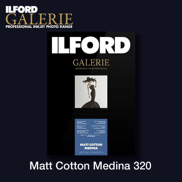 ILFORD GALERIE Matt Cotton Medina 320gsm | A4 25 Blatt