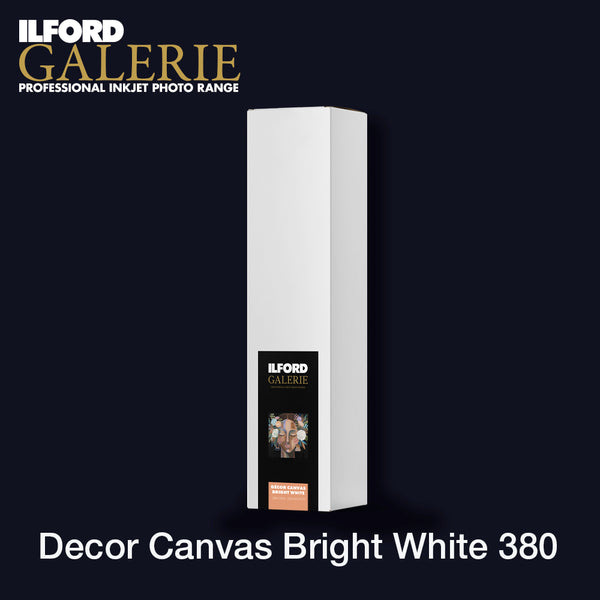 ILFORD GALERIE Decor Canvas Bright White 380gsm | Rolle 24" 61cm x 15m