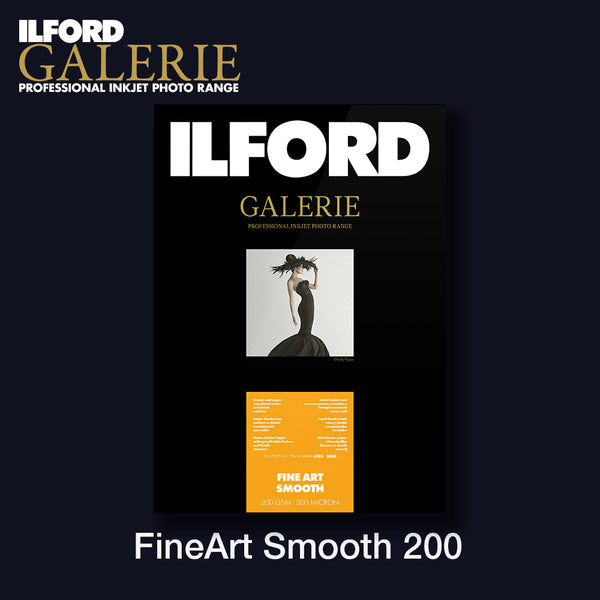 ILFORD GALERIE FineArt Smooth 200gsm | 13x18cm 50 Blatt