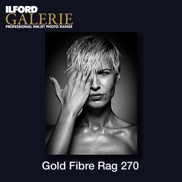 ILFORD GALERIE Gold Fibre Rag 270gsm | 44" 111,8cm x 15m