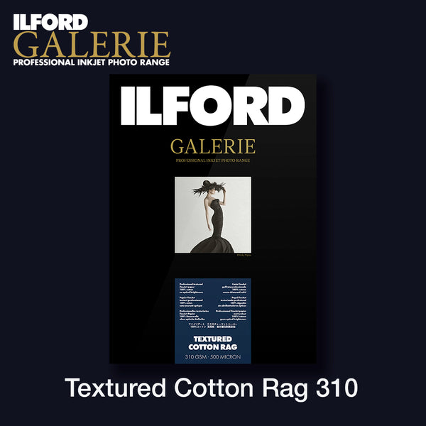 ILFORD GALERIE Textured Cotton Rag 310gsm | A3+ 25 Blatt