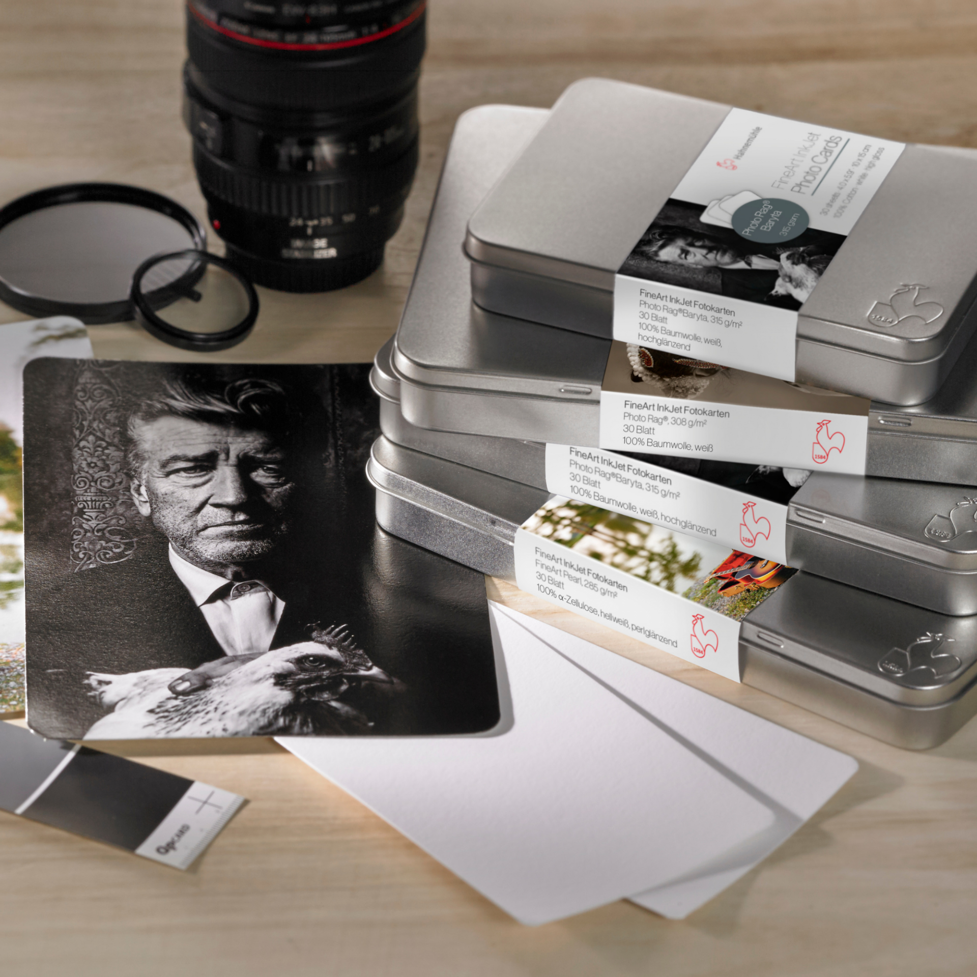 HAHNEMÜHLE Photo Rag 308 Photo Cards | A5 30 Blatt