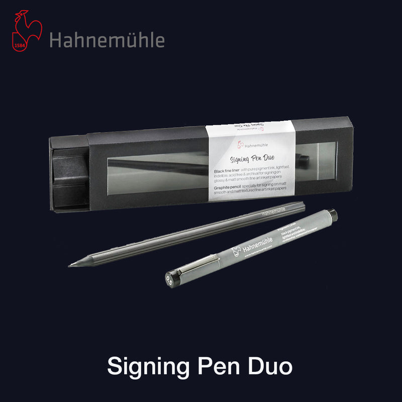 HAHNEMÜHLE Signing Pen Duo | Fineliner & Graphitstift