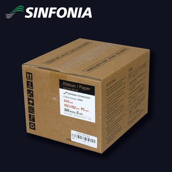 SINFONIA-Shinko Mediaset für CS-2 | 10x15cm für 600 Bilder