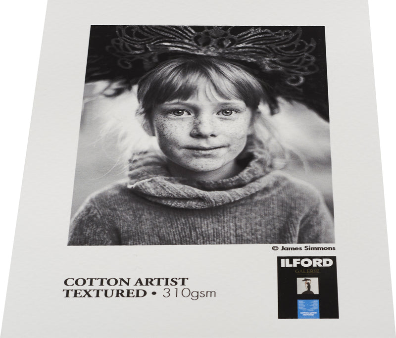 ILFORD GALERIE Cotton Artist Textured 310gsm | A3 25 Blatt