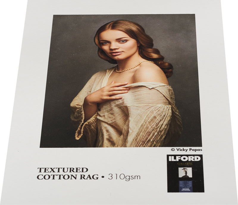 ILFORD GALERIE Textured Cotton Rag 310gsm | A3 25 Blatt