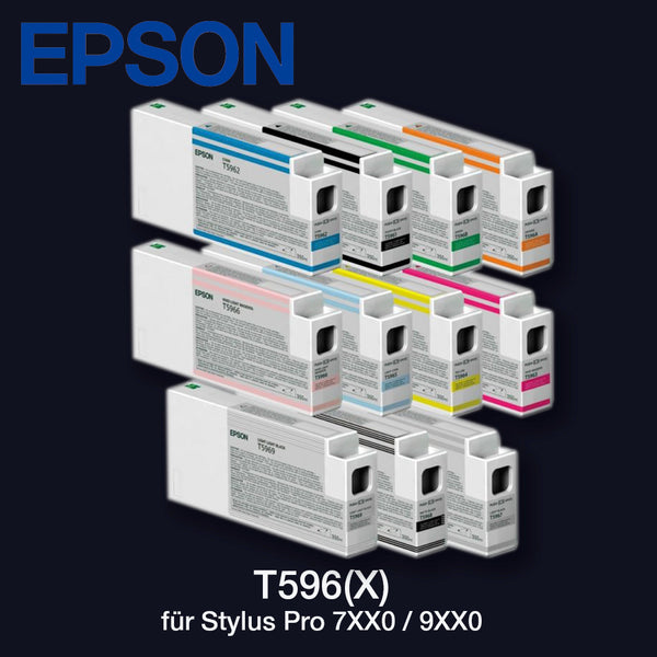 EPSON Tinte T5963 Vivid Magenta 350ml für Stylus Pro 7xx0/WT7900/9xx0