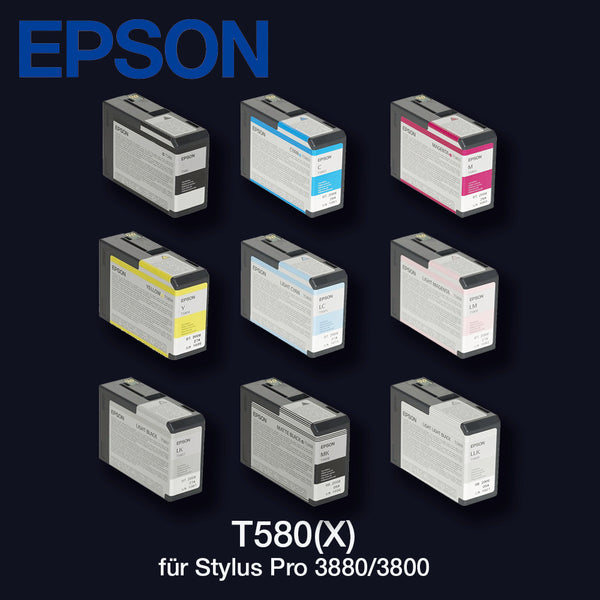 EPSON T5808 Tinte für Stylus Pro 3800/3880 Matt-Black 80ml