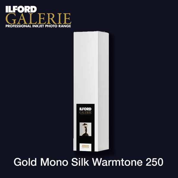 ILFORD GALERIE Gold Mono Silk Warmtone 250gsm | Rolle 17" - 43,2cm x 12m